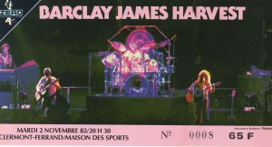 Clermont-Ferrand 1982 ticket, courtesy Philippe Plazenet
