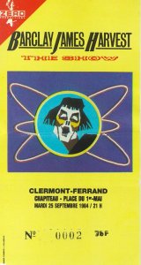 Clermont-Ferrand 1984 ticket, courtesy Philippe Plazenet
