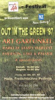 Out In The Green Halle ticket